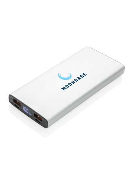 Powerbank in alluminio da 10.000 mAh 18W con PD Powerbank in alluminio da 10.000 mAh 18W con PD
